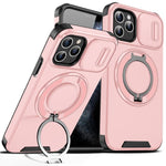 Custodia per telefono con supporto ad anello scorrevole Camshield, For iPhone 11 Pro