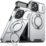 Custodia per telefono con supporto ad anello scorrevole Camshield, For iPhone 11 Pro