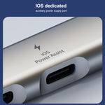 Adattatore HUB multifunzione 5 in 2 USB-C e USB-A