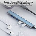 Adattatore HUB multifunzione 5 in 2 USB-C e USB-A
