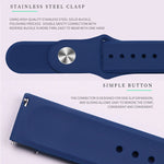 Per cinturino di ricambio in silicone Huami Amazfit GTS, 20mm