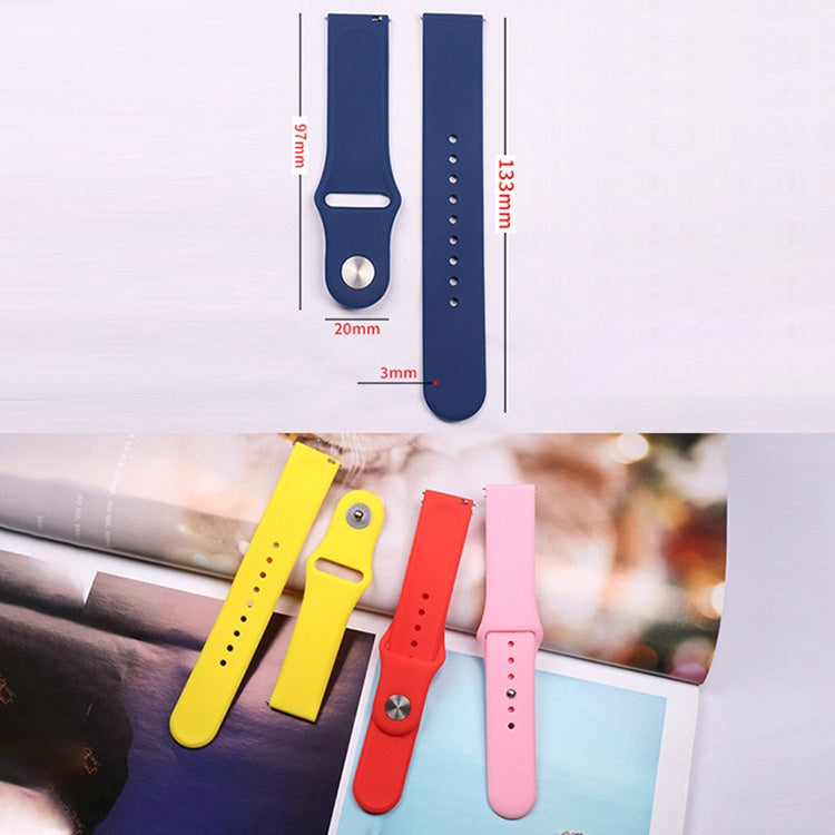 Per cinturino di ricambio in silicone Huami Amazfit GTS, 20mm