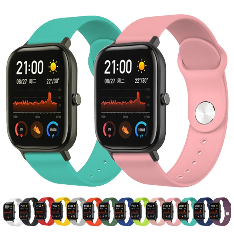 Per cinturino di ricambio in silicone Huami Amazfit GTS, 20mm