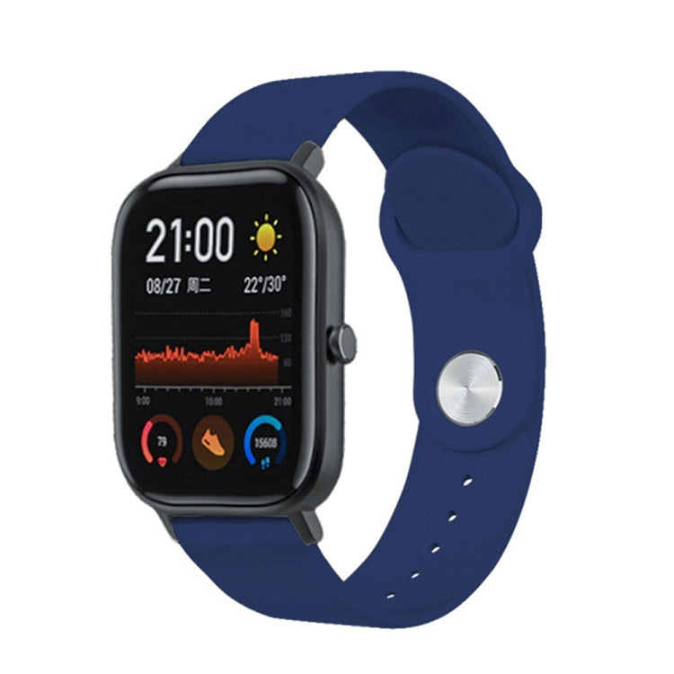 Per cinturino di ricambio in silicone Huami Amazfit GTS, 22mm