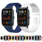 Per cinturino di ricambio in silicone Huami Amazfit GTS, 22mm