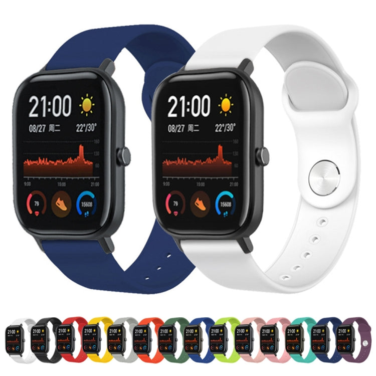 Per cinturino di ricambio in silicone Huami Amazfit GTS, 22mm