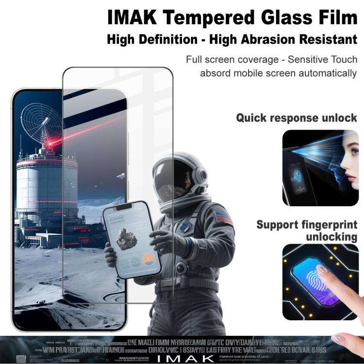 Pellicola in vetro temperato per schermo intero con durezza superficiale 9H imak Pro+ Series, For Samsung Galaxy S26+ 5G, For Samsung Galaxy S26 Ultra 5G, For Samsung Galaxy S26 5G, For Samsung Galaxy S25 FE 5G, For Samsung Galaxy Z Fold7 5G           ...