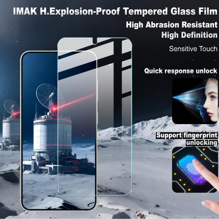 Pellicola in vetro temperato a schermo intero serie H imak, For Samsung Galaxy S26+ 5G, For Samsung Galaxy S26 Ultra 5G, For Samsung Galaxy S26 5G, For Samsung Galaxy S25 FE 5G, For Samsung Galaxy S25 Edge 5G, For Samsung Galaxy S25 5G                 ...