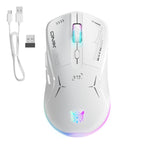 Mouse cablato + wireless 2,4 GHz ONIKUMA CW917 RGB 4800 DPI a doppia modalità, CW917 (Black), CW917 (White)