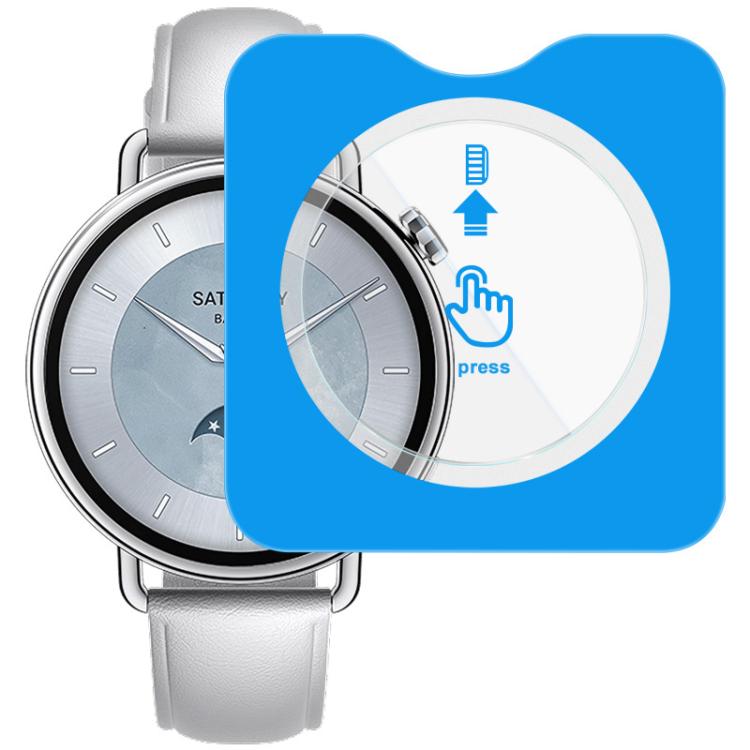 Pellicola per orologi in vetro temperato imak, versione autoposizionante, For Xiaomi Watch S5 46mm, For Xiaomi Watch 5, For Xiaomi Watch S4 41mm, For Xiaomi Smart Band 9 Active/Redmi Band 3, For Xiaomi Watch S4                                          ...