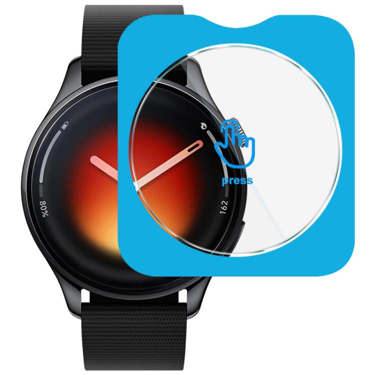 Pellicola per orologi in vetro temperato imak, versione autoposizionante, For Xiaomi Watch S5 46mm, For Xiaomi Watch 5, For Xiaomi Watch S4 41mm, For Xiaomi Smart Band 9 Active/Redmi Band 3, For Xiaomi Watch S4                                          ...