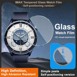 Pellicola per orologi in vetro temperato imak, versione autoposizionante, For Xiaomi Watch S5 46mm, For Xiaomi Watch 5, For Xiaomi Watch S4 41mm, For Xiaomi Smart Band 9 Active/Redmi Band 3, For Xiaomi Watch S4                                          ...