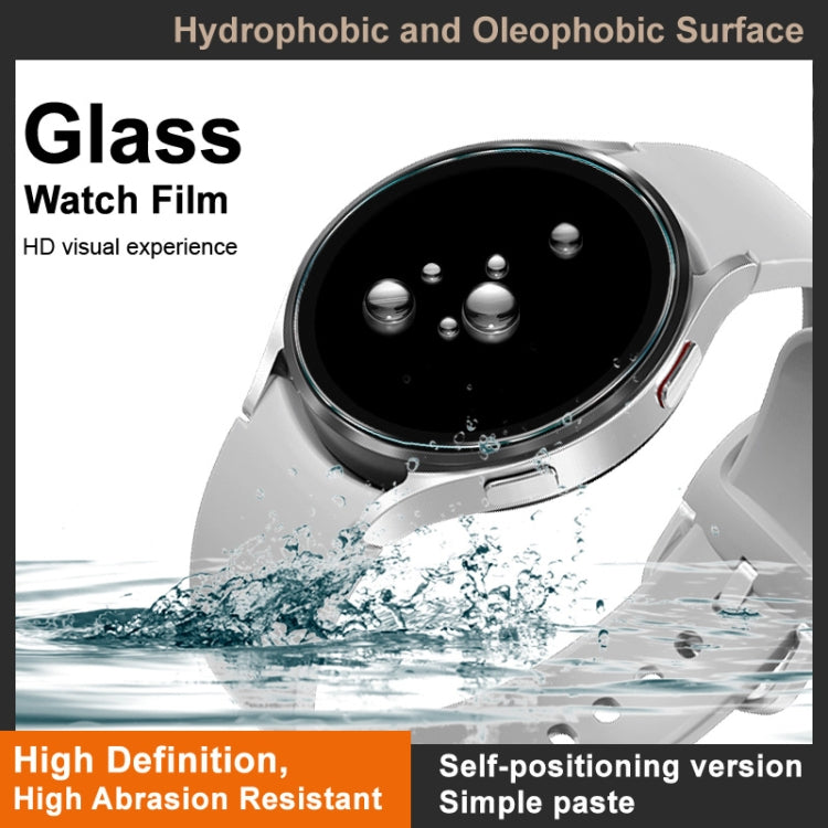 Pellicola per orologi in vetro temperato imak, versione autoposizionante, For Xiaomi Watch S5 46mm, For Xiaomi Watch 5, For Xiaomi Watch S4 41mm, For Xiaomi Smart Band 9 Active/Redmi Band 3, For Xiaomi Watch S4                                          ...
