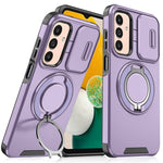Custodia per telefono con supporto ad anello scorrevole Camshield, For Samsung Galaxy A23 5G, For Samsung Galaxy A14 4G / 5G, For Samsung Galaxy A54 5G, For Samsung Galaxy A13 5G