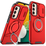 Custodia per telefono con supporto ad anello scorrevole Camshield, For Samsung Galaxy A23 5G, For Samsung Galaxy A14 4G / 5G, For Samsung Galaxy A54 5G, For Samsung Galaxy A13 5G