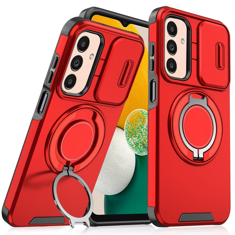 Custodia per telefono con supporto ad anello scorrevole Camshield, For Samsung Galaxy A23 5G, For Samsung Galaxy A14 4G / 5G, For Samsung Galaxy A54 5G, For Samsung Galaxy A13 5G