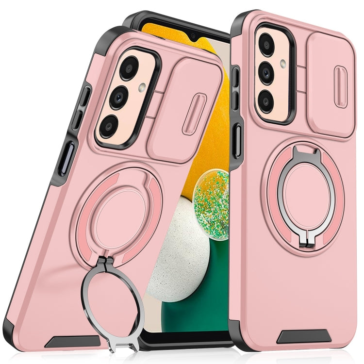 Custodia per telefono con supporto ad anello scorrevole Camshield, For Samsung Galaxy A23 5G, For Samsung Galaxy A14 4G / 5G, For Samsung Galaxy A54 5G, For Samsung Galaxy A13 5G