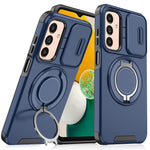 Custodia per telefono con supporto ad anello scorrevole Camshield, For Samsung Galaxy A23 5G, For Samsung Galaxy A14 4G / 5G, For Samsung Galaxy A54 5G, For Samsung Galaxy A13 5G