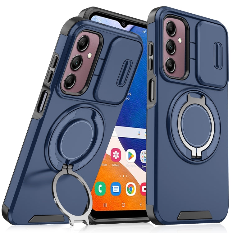Custodia per telefono con supporto ad anello scorrevole Camshield, For Samsung Galaxy A23 5G, For Samsung Galaxy A14 4G / 5G, For Samsung Galaxy A54 5G, For Samsung Galaxy A13 5G