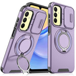 Custodia per telefono con supporto ad anello scorrevole Camshield, For Samsung Galaxy A55 5G, For Samsung Galaxy A35 5G, For Samsung Galaxy A15, For Samsung Galaxy A25 5G Global