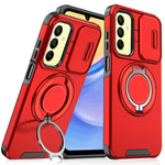 Custodia per telefono con supporto ad anello scorrevole Camshield, For Samsung Galaxy A55 5G, For Samsung Galaxy A35 5G, For Samsung Galaxy A15, For Samsung Galaxy A25 5G Global