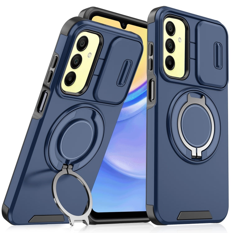Custodia per telefono con supporto ad anello scorrevole Camshield, For Samsung Galaxy A55 5G, For Samsung Galaxy A35 5G, For Samsung Galaxy A15, For Samsung Galaxy A25 5G Global
