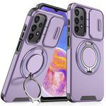Custodia per telefono con supporto ad anello scorrevole Camshield, For Samsung Galaxy A23 5G, For Samsung Galaxy A14 4G / 5G, For Samsung Galaxy A54 5G, For Samsung Galaxy A13 5G