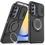 Custodia per telefono con supporto ad anello scorrevole Camshield, For Samsung Galaxy A55 5G, For Samsung Galaxy A35 5G, For Samsung Galaxy A15, For Samsung Galaxy A25 5G Global