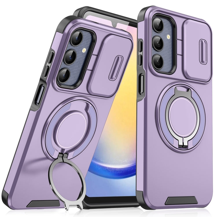 Custodia per telefono con supporto ad anello scorrevole Camshield, For Samsung Galaxy A55 5G, For Samsung Galaxy A35 5G, For Samsung Galaxy A15, For Samsung Galaxy A25 5G Global