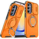 Custodia per telefono con supporto ad anello scorrevole Camshield, For Samsung Galaxy A55 5G, For Samsung Galaxy A35 5G, For Samsung Galaxy A15, For Samsung Galaxy A25 5G Global