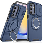 Custodia per telefono con supporto ad anello scorrevole Camshield, For Samsung Galaxy A55 5G, For Samsung Galaxy A35 5G, For Samsung Galaxy A15, For Samsung Galaxy A25 5G Global
