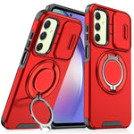 Custodia per telefono con supporto ad anello scorrevole Camshield, For Samsung Galaxy A23 5G, For Samsung Galaxy A14 4G / 5G, For Samsung Galaxy A54 5G, For Samsung Galaxy A13 5G