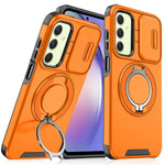 Custodia per telefono con supporto ad anello scorrevole Camshield, For Samsung Galaxy A23 5G, For Samsung Galaxy A14 4G / 5G, For Samsung Galaxy A54 5G, For Samsung Galaxy A13 5G