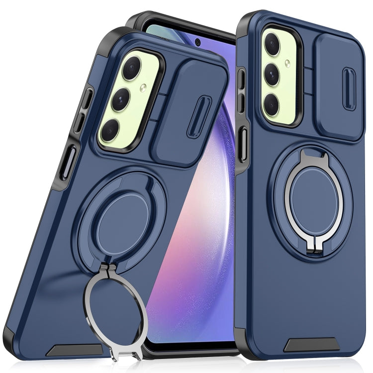 Custodia per telefono con supporto ad anello scorrevole Camshield, For Samsung Galaxy A23 5G, For Samsung Galaxy A14 4G / 5G, For Samsung Galaxy A54 5G, For Samsung Galaxy A13 5G