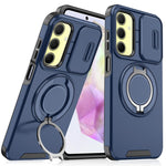 Custodia per telefono con supporto ad anello scorrevole Camshield, For Samsung Galaxy A55 5G, For Samsung Galaxy A35 5G, For Samsung Galaxy A15, For Samsung Galaxy A25 5G Global