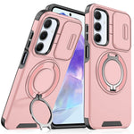 Custodia per telefono con supporto ad anello scorrevole Camshield, For Samsung Galaxy A55 5G, For Samsung Galaxy A35 5G, For Samsung Galaxy A15, For Samsung Galaxy A25 5G Global