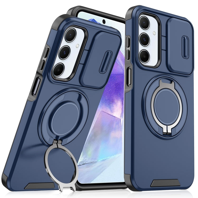 Custodia per telefono con supporto ad anello scorrevole Camshield, For Samsung Galaxy A55 5G, For Samsung Galaxy A35 5G, For Samsung Galaxy A15, For Samsung Galaxy A25 5G Global