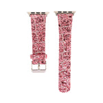 Cinturino pelle glitter per Apple Watch 38-44mm