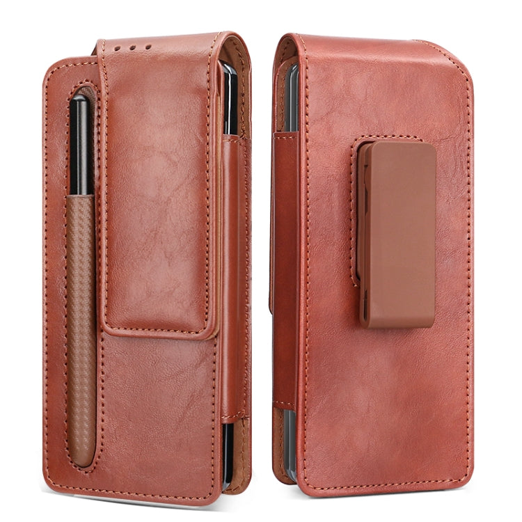 Borsa per telefono antiurto in PU serie VIETAO Retro Thinking, senza penna, For Samsung Galaxy Z Flip 3 / 4 / 5 / 6, For Samsung Galaxy Z Fold 3 / 4 / 5 / 6