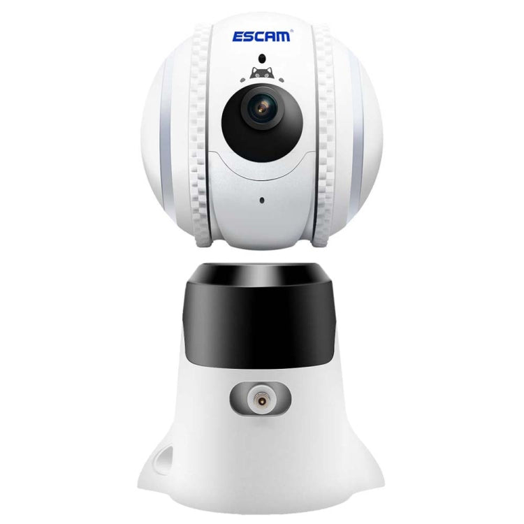 ESCAM QF011 Telecamera robot intelligente per animali domestici da 2 MP con visione notturna e telecomando APP, QF011