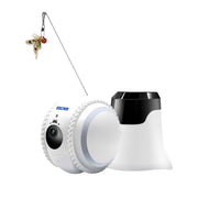 ESCAM QF011 Telecamera robot intelligente per animali domestici da 2 MP con visione notturna e telecomando APP, QF011