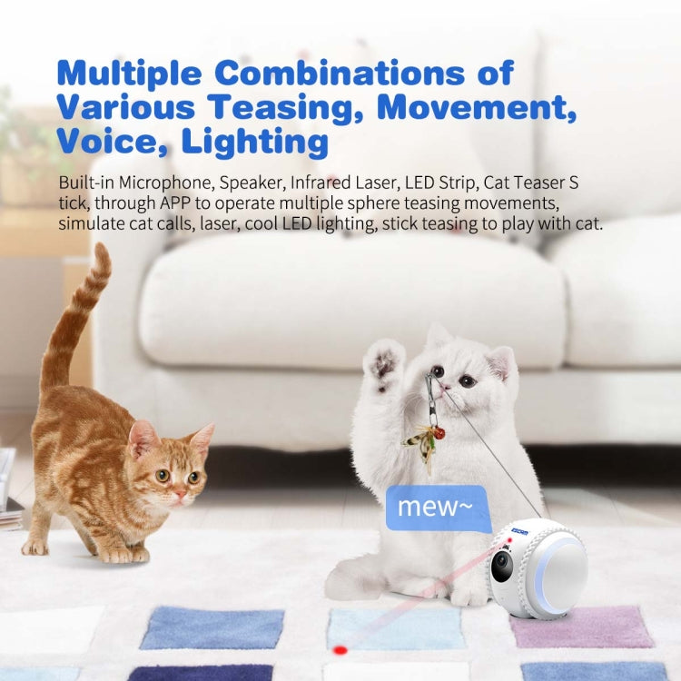 ESCAM QF011 Telecamera robot per animali domestici 2MP