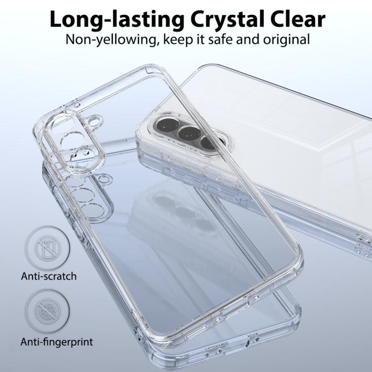 Custodia per telefono in TPU acrilico antigraffio, For Galaxy S26 FE 5G, For Samsung Galaxy S26+ 5G, For Samsung Galaxy S26 Edge 5G, For Samsung Galaxy S26 Ultra 5G, For Samsung Galaxy S26 5G, For Samsung Galaxy S25 FE 5G, For Samsung Galaxy S25 Edge 5...