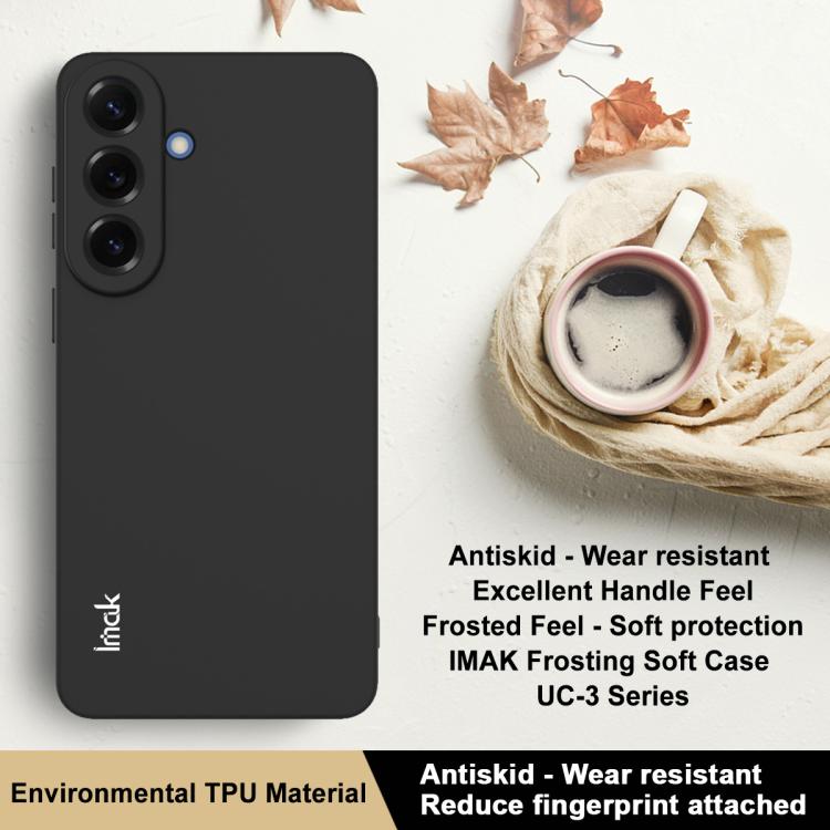Custodia per telefono in TPU satinato antiurto serie IMAK UC-3, For Samsung Galaxy S26+ 5G, For Samsung Galaxy S26 Ultra 5G, For Samsung Galaxy S26 5G, For Samsung Galaxy S25 Edge 5G, For Samsung Galaxy S25 5G, For Samsung Galaxy S25+ 5G               ...