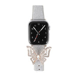 Cinturino glitter con fiocco per Apple Watch 38-44mm