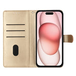 Custodia per cellulare in pelle con farfalle e fiori, For iPhone 16 Pro, For iPhone 16 Plus, For iPhone 16, For iPhone 15 Pro Max