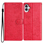 Custodia per cellulare in pelle con farfalle e fiori, For iPhone 16 Pro, For iPhone 16 Plus, For iPhone 16, For iPhone 15 Pro Max