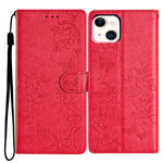 Custodia per cellulare in pelle con farfalle e fiori, For iPhone 15 Pro, For iPhone 15 Plus, For iPhone 15, For iPhone 14 Plus