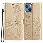 Custodia per cellulare in pelle con farfalle e fiori, For iPhone 13 Pro Max, For iPhone 13 Pro, For iPhone 13, For iPhone 13 mini