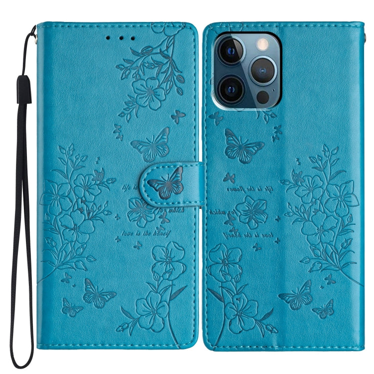 Custodia per cellulare in pelle con farfalle e fiori, For iPhone 12 / 12 Pro, For iPhone 12 Pro Max, For iPhone 12 mini, For iPhone 11 Pro Max